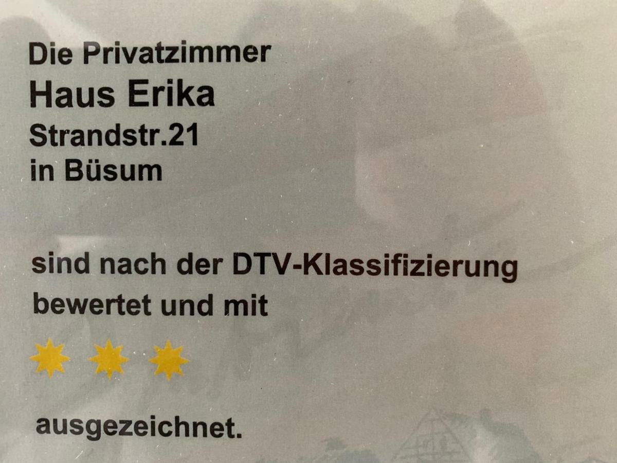 Pension Erika Büsum Eksteriør bilde